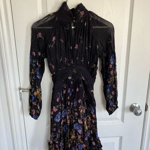 Anthropologie Long Sleeves Garden dress